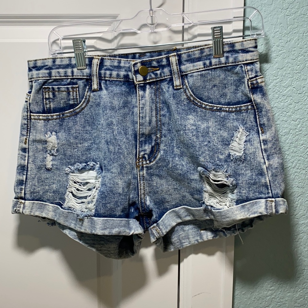 Jean shorts